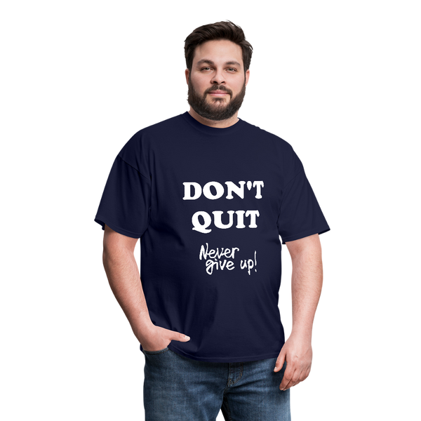DON'T QUIT T-Shirt - navy